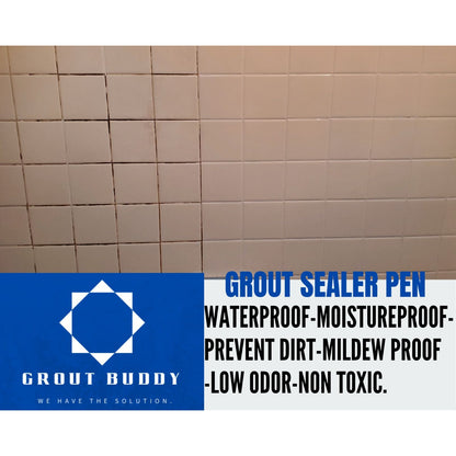 Grout buddy grout color-sealer pen- Waterproof-mildew proof- Beige