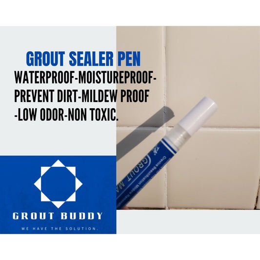Grout buddy grout color-sealer pen- Waterproof-mildew proof- Beige
