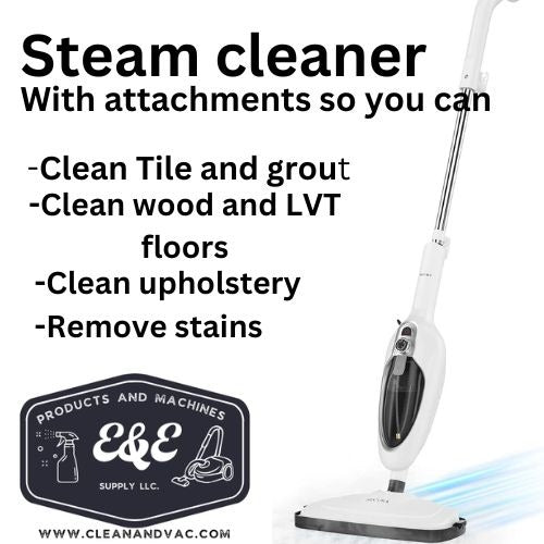 Steam Cleaner With Adjustable Modes & Versatile Attachments For Deep Cleaning