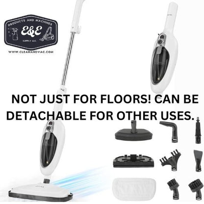 Steam Cleaner With Adjustable Modes & Versatile Attachments For Deep Cleaning