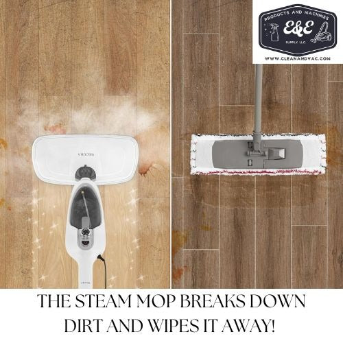 Steam Cleaner With Adjustable Modes & Versatile Attachments For Deep Cleaning