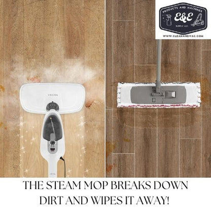 Steam Cleaner With Adjustable Modes & Versatile Attachments For Deep Cleaning