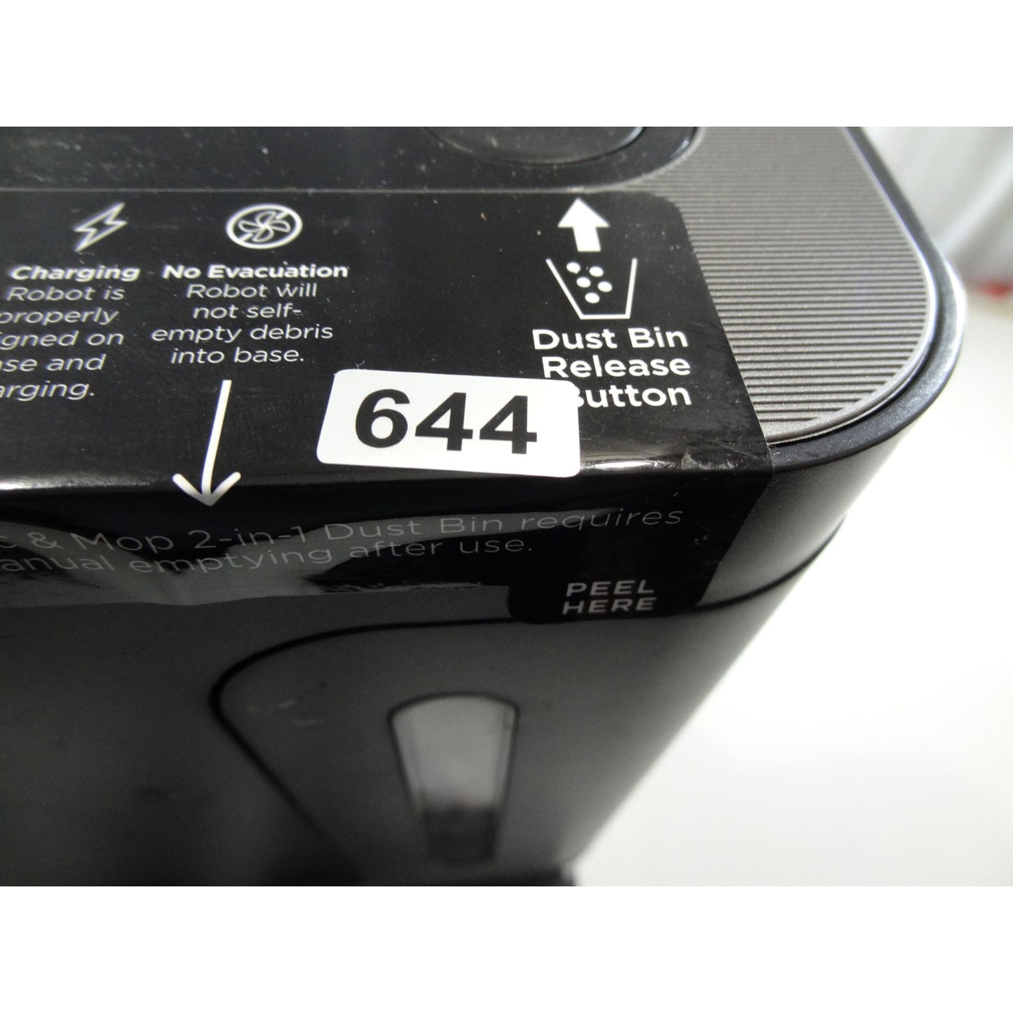 Shark 2-In-1 Robotic Vacuum Cleaner RV2610BZS Self-Empty Base 14.4V