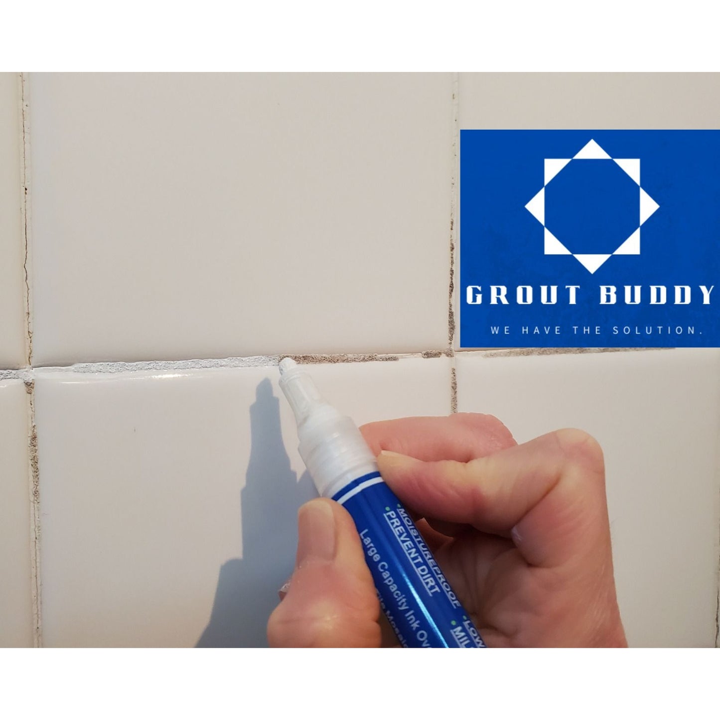 Grout buddy grout color-sealer pen- Waterproof-mildew proof- Beige