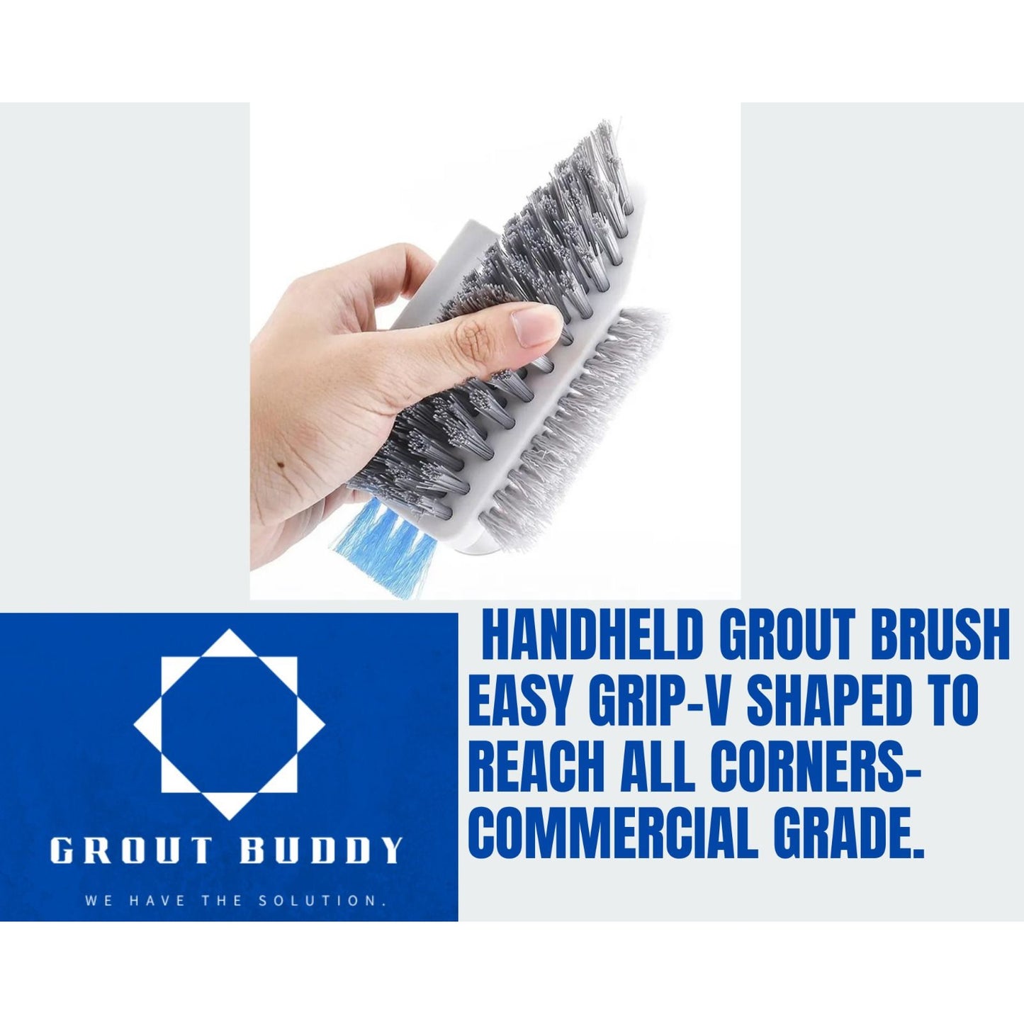 Grout buddy heavy duty Handheld Grout Cleaning brush