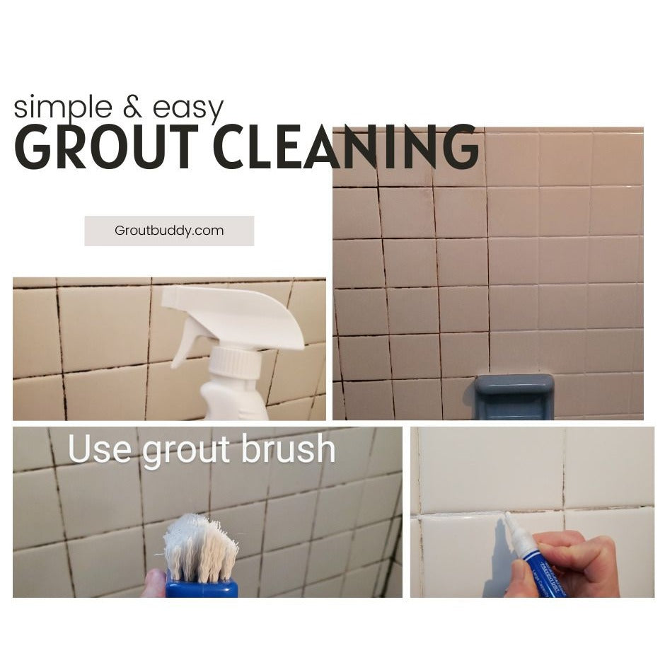 Grout buddy heavy duty Handheld Grout Cleaning brush