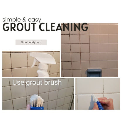 Grout buddy heavy duty Handheld Grout Cleaning brush